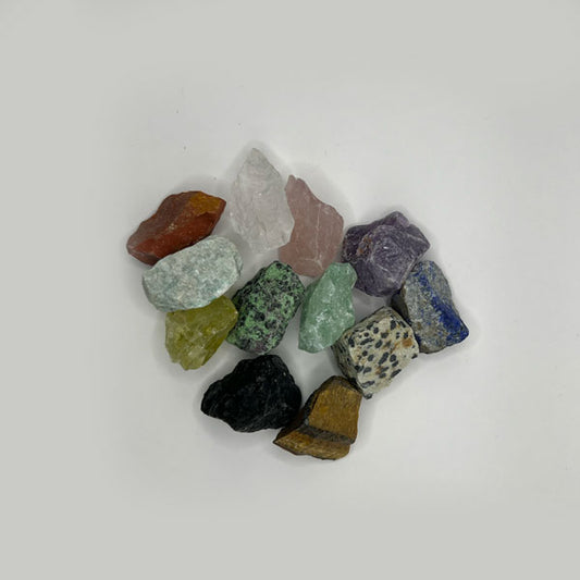 Chakra Stones Healing Crystal - Kit Rough Gems