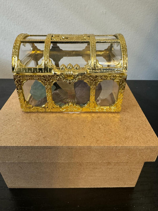 Golden Jewelry Box - Kit Stone 7 Chacras